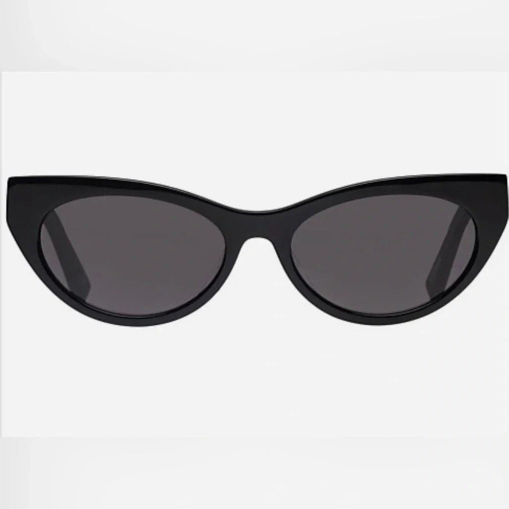 Le Specs Black Cat-Eye Sunglasses